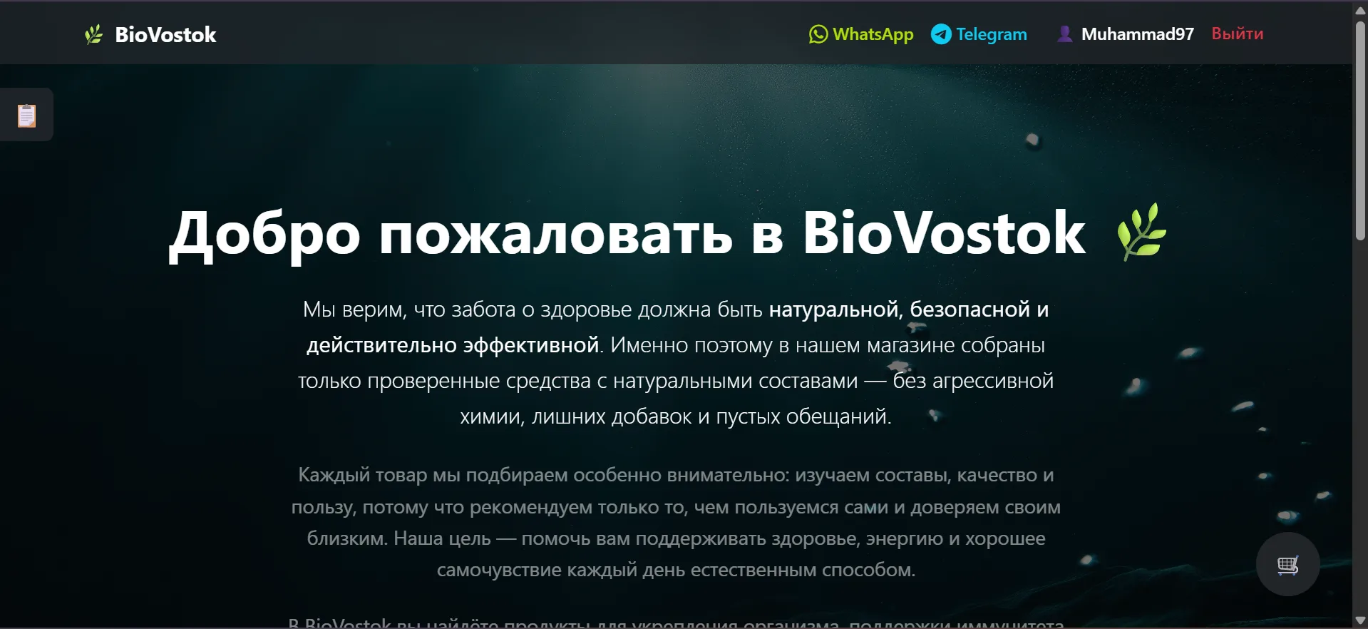 BioVostok — обложка проекта